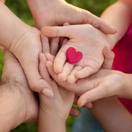 Serce na dłoniach